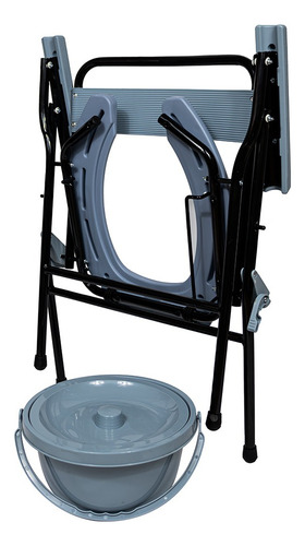 Silla Cómodo Reforzada Asiento Abierto Para Baño Y Regadera