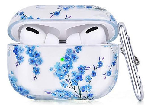 Funda AirPods Pro, 3 1 Funda Transparente Protectora Re...