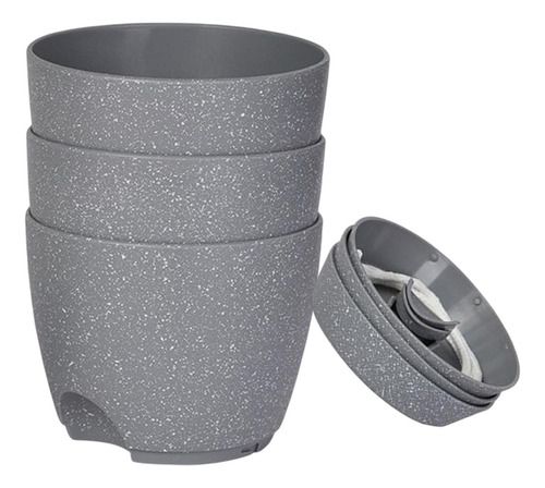 3 Uds Macetas De Riego Automático Contenedor De Macetas