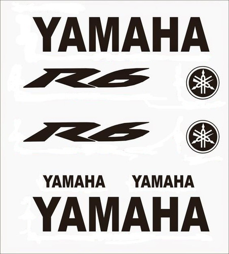 Kit De Calcomania Yamaha R6 Rotulado 