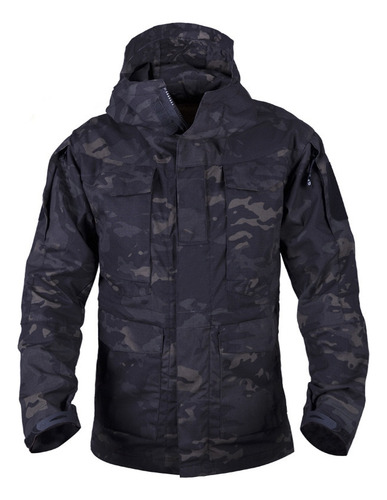 Sudadera Con Capucha Ght Pilot Coat, Chamarra De Campo Milit