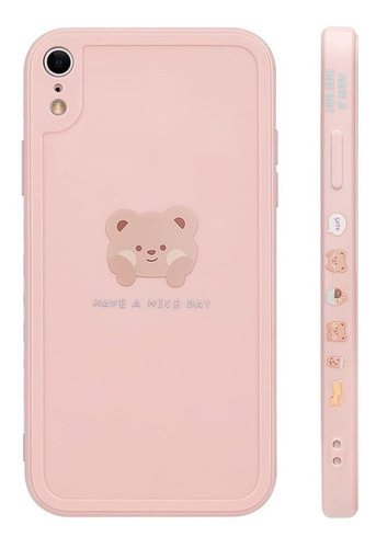 Compatible Con   Xr Case Cute Painted Design Brown Bear...