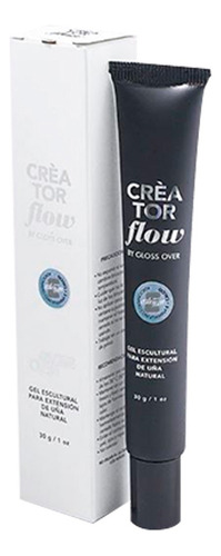 Gel Extensión De Uña Gloss Over Flow Vitamina A + Calcio Color Transparente