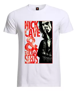 Remera Estampada Varios Diseños Rock Nick Cave