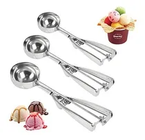 Comprar Cuchara Bochera Para Servir Helados Y Medir Masa Cupcakes