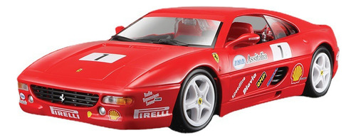 Modelo Móvil Y Abrible 1:24 Ferrari Championship Racing Car