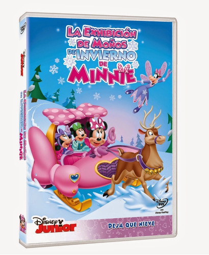 La Exhibición De Moños De Minnie Mickey  Disney Dvd  Nuevo