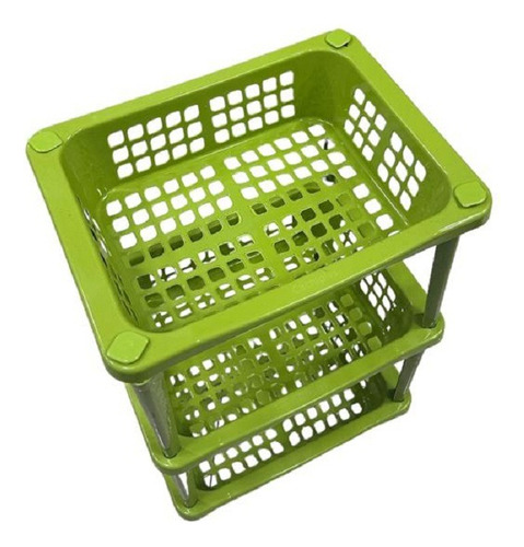 Organizador Plástico Para Verduras X 3 Niveles Nuevos
