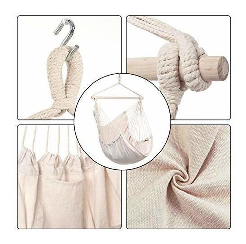Y- Stop - Hamaca, Silla Colgante, Columpio Y Cuerda Con Capa