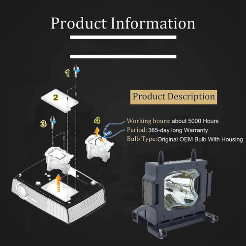 Lámparas Para Proyectores Para Elplp96 Epson Powerlite