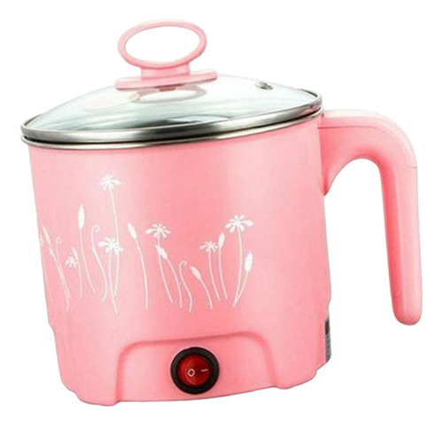 Nuevo Mini Olla De Cocción Eléctrica Olla De Pink_dia.18cm