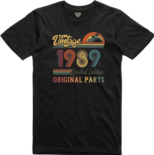 Playera T-shirt Vintage 1989 Edición Limitada Born