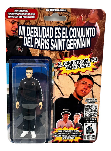 Mi Debilidad Es El Conjunto Del París Saint Germain Muñeco