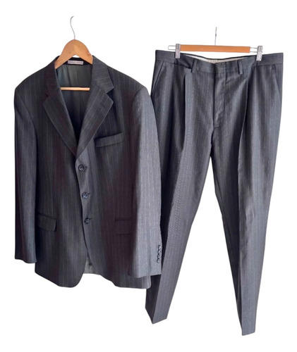 Traje Brest Ambo Italiano Para Hombre Talla M (Usado)