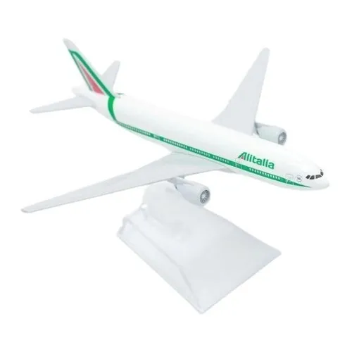 comprar Avião Miniatura Em Metal Alitalia Coleção Mini Boeing Airbus
