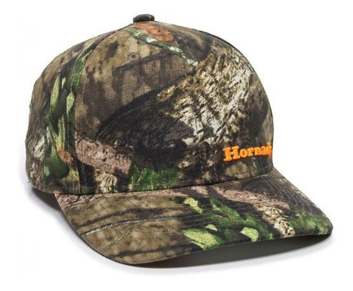 Gorra Hornady Original Camo Logo Letras Naranja (hrn04a)