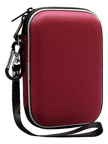 Estuche Para Disco Duro Seagate Ultra Touch Con Correa Rojo