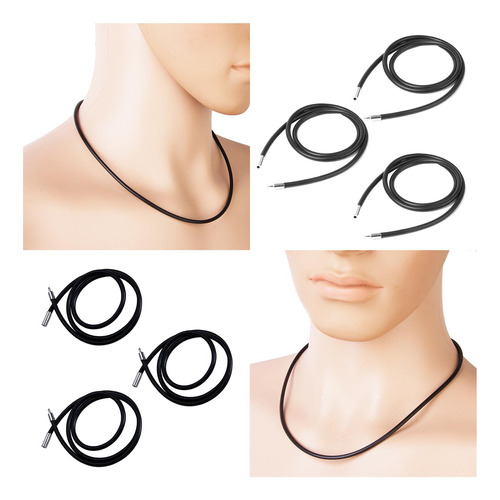 Cadena De De Cuerda De Cordón De Goma De 6 Piezas Con