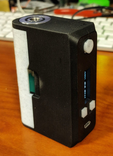 Escultura De Mod Sq1 Squonk - Potente Con Dna 75 Y Bater