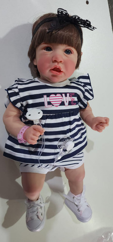 Bebe Reborn Corpo De Vinil Siliconado