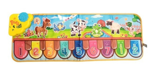 Mat Piano Para Niños Musical Piano Music Animal 