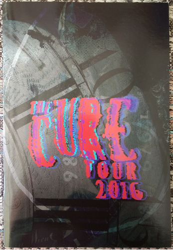 The Cure Tour 2016 - Tourbook - Merchandising Oficial