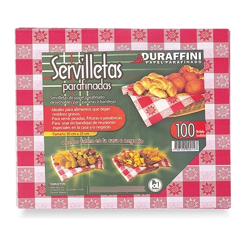 Servilleta Parafina *100 Unidad