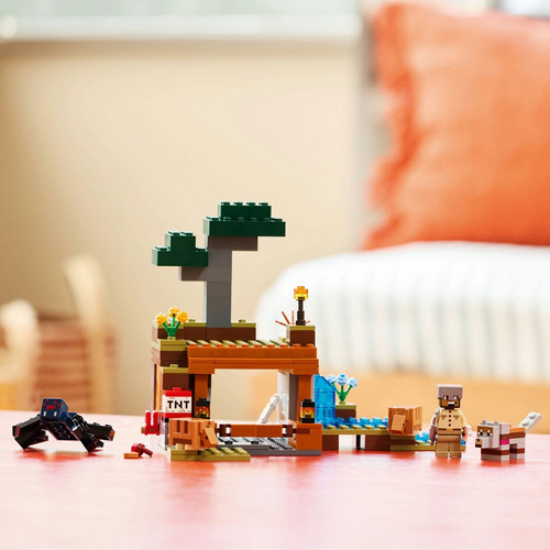 Kit de construcción Lego Minecraft La expedición a la mina Armadillo 21269