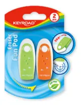 Comprar Blister X 2 Gomas De Borrar Lapiz Keyroad Fun Pod Kr970225