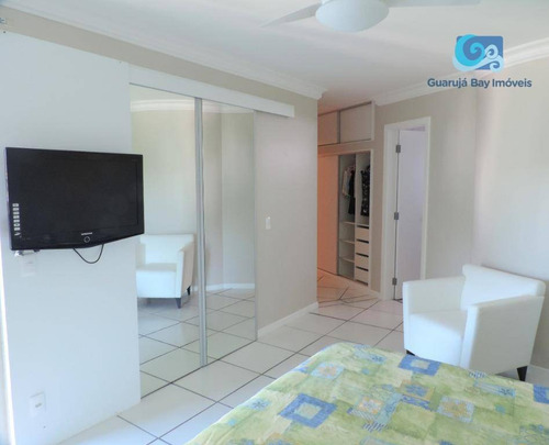 Imagem 12 de 30 de Tortugas Apartamento À Venda Condomínio Tortugas - Praia Da Enseada - Guarujá - Ap4663