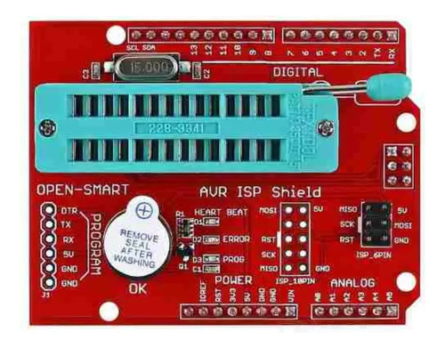 Shield Avr Isp Programador Bootloader Atmel 51 Boards
