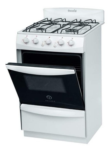 Imagen 2 de 4 de Cocina Escorial Palace Cristal Blanca Gas Natural