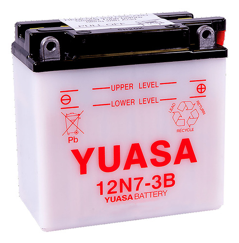 Batería Moto Yuasa 12n7-3b Yamaha Xs360-2 Desde 1977