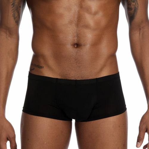 Pantalones De Seda De Hielo Sólido Para Hombre, Ropa Interio