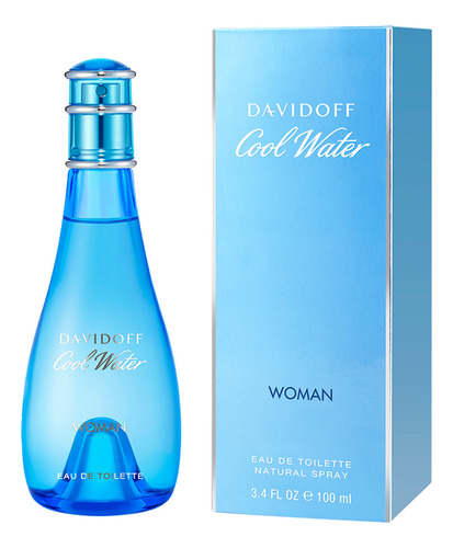 Davidoff Cool Water Woman Edt 100 Ml Davidoff 6c