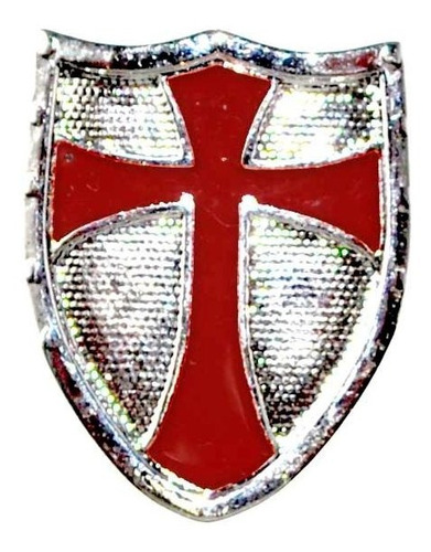 Pin Escudo Caballero Templario - Masón, Masonería