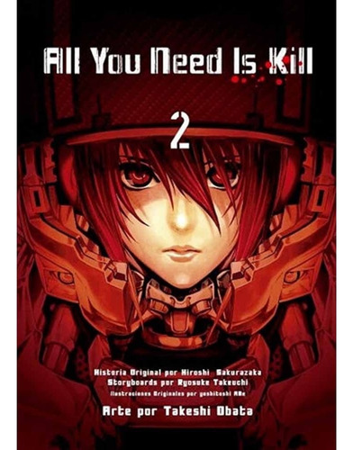 Manga All You Need Is Kill Vol. 02 (panini Arg)
