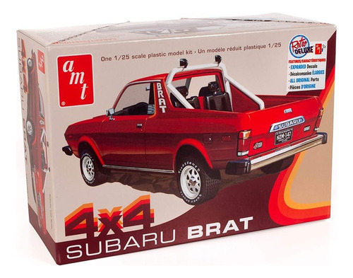 1978 Subaru Brat Pickup Kit Modelo Escala 25