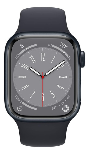 Apple Watch Series 8 41 Mm Gps Negro Grado A (Reacondicionado)