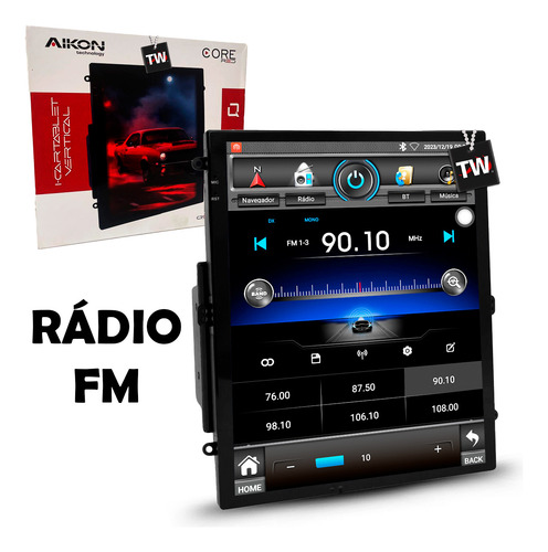 Kit Multimidia Tesla 2+64gb Ford Ka 2015 À 2023 Gps Carplay