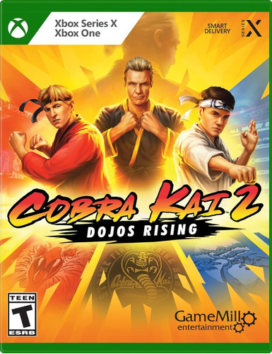Cobra Kai 2 Dojos Rising Xbox One Físico Sellado Original