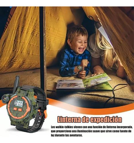 ..radios Walkie Talkies Niños Reloj De Pulsera Color 2 Pieza