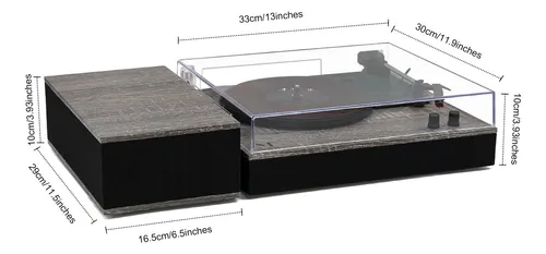 Mpk - Tocadiscos Bluetooth, Sistema De Alta Fidelidad Con A.
