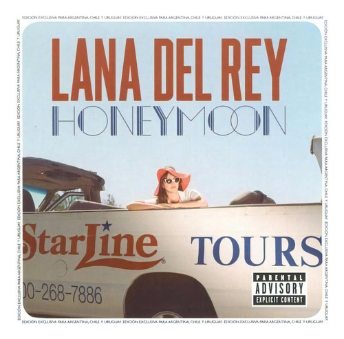 Honeymoon - Lana Del Rey - Disco Cd - (14 Canciones