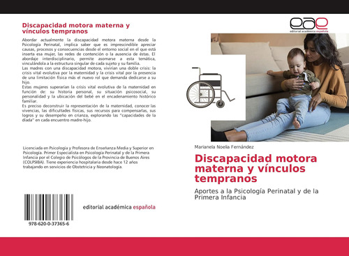 Libro: Discapacidad Motora Materna Y Vínculos Tempranos: Apo