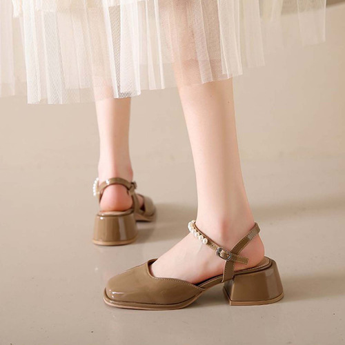Sandalias De Verano Para Sandalias Con Punta Cerrada, Casual