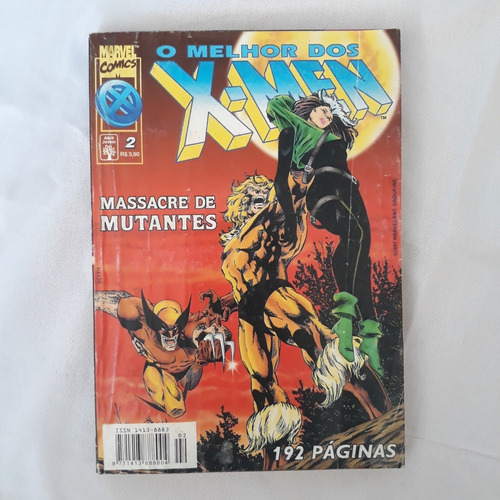 Pacote Melhor Dos X-men Wolverine, Tempestade Excalibur Dias (Usado)