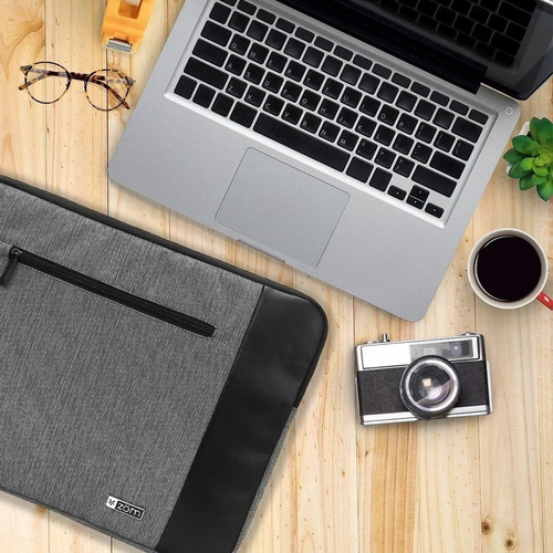 Imagen 4 de 6 de Funda Tablet Notebook Zom 15 Tela Espumada Cierre Zf15 200j