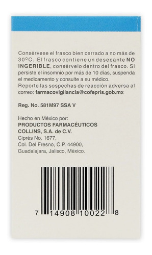 Imagen 4 de 7 de Revenox Melatonina 3 Mg 60 Tabs / Auxiliar Insomnio