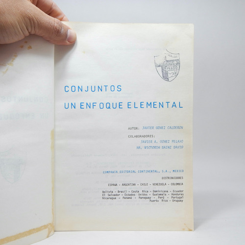 Conjuntos Un Enfoque Elemental Javier Gomez 1979 K6
